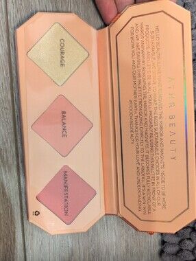 ATHR Beauty Rose-Gold Geometric Palette